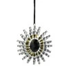 4.75" Black And Gold Gem Studded Snowflake Christmas Ornament -Ornaments Store gnbtz6nokogvqfx3capvgls2md5omnpy 18058.1588359242