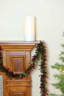 Northlight 50' X 2.5" Shiny Red And Green Tinsel Artificial Christmas Garland - Unlit 7 Northlight 50' X 2.5" Shiny Red And Green Tinsel Artificial Christmas Garland - Unlit -Ornaments Store gws9slckjpx7yyqntg9mxlf9qdah5zyi 81612.1588369301