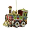 Northlight 5.5" Red And Green Train Glittered Glass Christmas Ornament -Ornaments Store gxtfhkiris6rjbjkho0bc4jawcrogu4u 70827.1665433296
