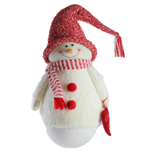 Northlight 37" Red And White Tumbling 'Sam The Snowman' Christmas Tabletop Figurine 3 Northlight 37" Red And White Tumbling 'Sam The Snowman' Christmas Tabletop Figurine