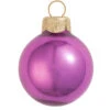 28ct Dusty Pink Pearl Glass Christmas Ball Ornaments 2" (50mm)