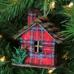 Northlight 4.25" Red Plaid Country Cabin Christmas Ornament -Ornaments Store h4jbzyvh83ilhsnfie2n4hitioj7wwid 39671.1664466678