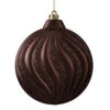6ct Chocolate Brown Swirl Shatterproof 2-Finish Christmas Ball Ornaments 6.25" (150mm) -Ornaments Store heoeng64xwzymctaenr2loguywzplwi5 96373.1665087476