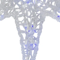 24" Clear And Blue LED Lighted Color Changing Hanging Star Of Bethlehem Christmas Decoration 7 24" Clear And Blue LED Lighted Color Changing Hanging Star Of Bethlehem Christmas Decoration -Ornaments Store hofert4736bc2 21664.1636546644