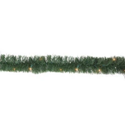 18' X 3.5" Pre-Lit Green Pine Artificial Christmas Garland, Clear Lights