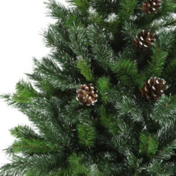 Northlight 7' Full Snowy Delta Pine With Cones Artificial Christmas Tree, Unlit -Ornaments Store hycxfp6eirhauneghge6cdbznk0rar2c 46138.1665580044