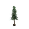 9' Slim Traditional Woodland Alpine Artificial Christmas Tree - Unlit