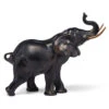 13.25” Black Tusk Elephant Sculpture -Ornaments Store imax20z11269 54080.1588373637