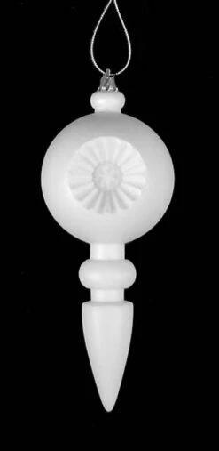 4ct White Retro Reflector Shatterproof Matte Christmas Finial Ornaments 7.5" 5 4ct White Retro Reflector Shatterproof Matte Christmas Finial Ornaments 7.5" -Ornaments Store it5qrwpprice4o5umzzfrorvjn6wyfsq 70119.1588349679