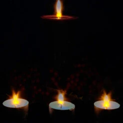 Northlight Red And Green LED Lighted Candles Christmas Canvas Wall Art 12" X 15.75" -Ornaments Store jlw7dpx60m7cjtubvgryxxm87abhkgvo 07280.1588415463