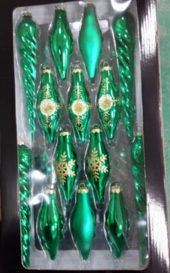 Northlight Set Of 36 Green And Gold Contemporary Glass Christmas Ornaments 8" (200mm) 9 Northlight Set Of 36 Green And Gold Contemporary Glass Christmas Ornaments 8" (200mm) -Ornaments Store kcbdrd5qaimokfwhw3ngmwvi95zc8aai 63994.1588344023