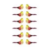 Northlight 12ct Red And Yellow Spotted Bird Christmas Ornaments 4.75" -Ornaments Store kmjmk5l9i84ozbh7y1et4dtwacvp3xw0 65724.1588350740