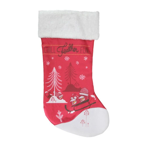 Kurt Adler 19"Angry Birds Red With White Cuff Decorative Printed Christmas Stocking 3 Kurt Adler 19"Angry Birds Red With White Cuff Decorative Printed Christmas Stocking