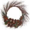 Pine Cone And Ball Ornament Artificial Twig Christmas Wreath - 30-Inch, Unlit -Ornaments Store l2exdivbpnzlulvu5wt9kscx5hce0noi 93501.1588350739