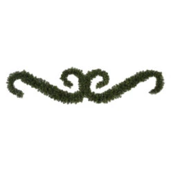 9' Grand Teton Double S Festoon Artificial Christmas Garland - Unlit