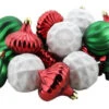 Northlight 26ct Red And Green Shatterproof Christmas Ornaments 2.5" (60mm) -Ornaments Store lfs0hanzssnoq6itbsgmghcwwl6ghjue 79057.1588344178