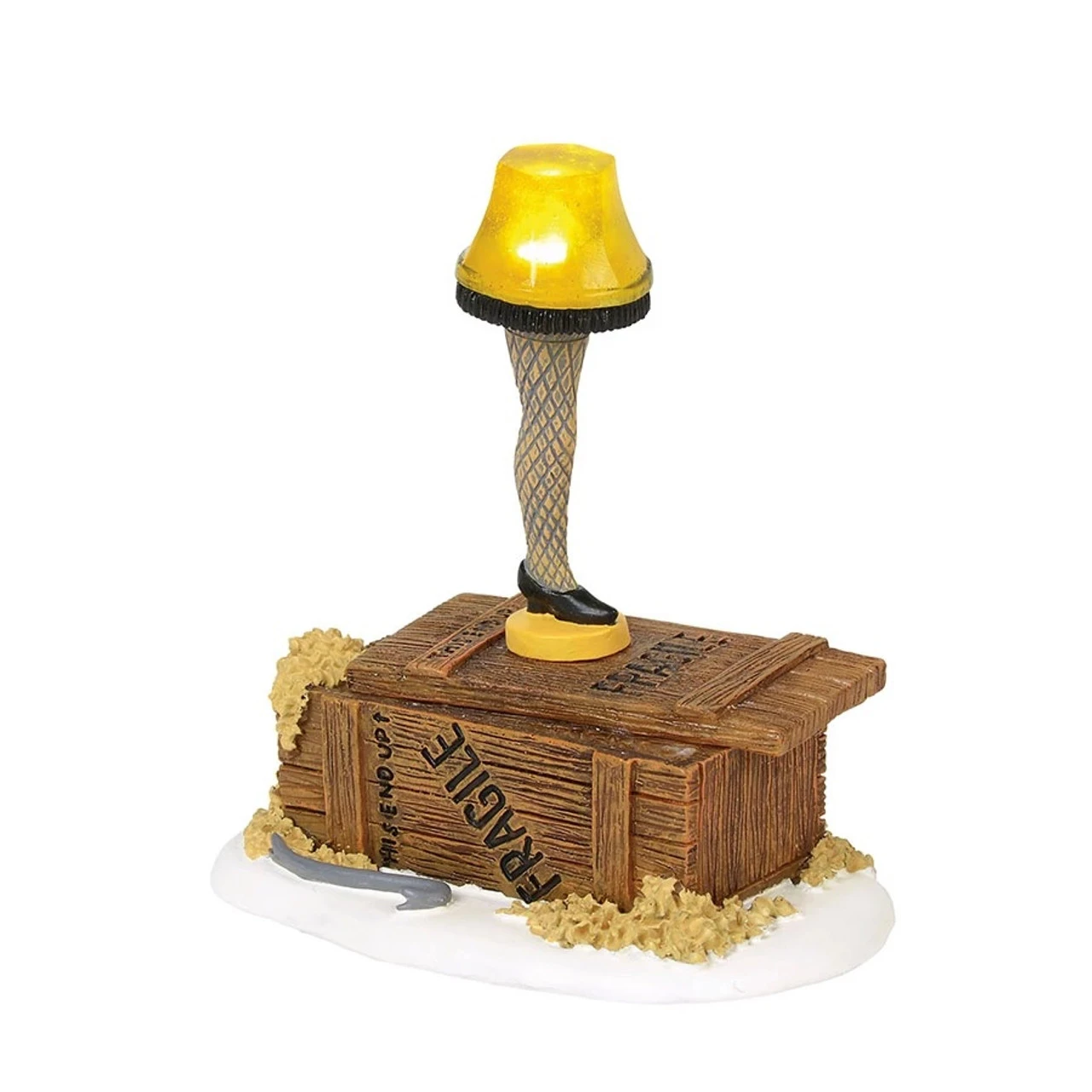 Department 56 A Christmas Story Village Lit Leg Lamp Figurine #4057258 3 Department 56 A Christmas Story Village Lit Leg Lamp Figurine #4057258