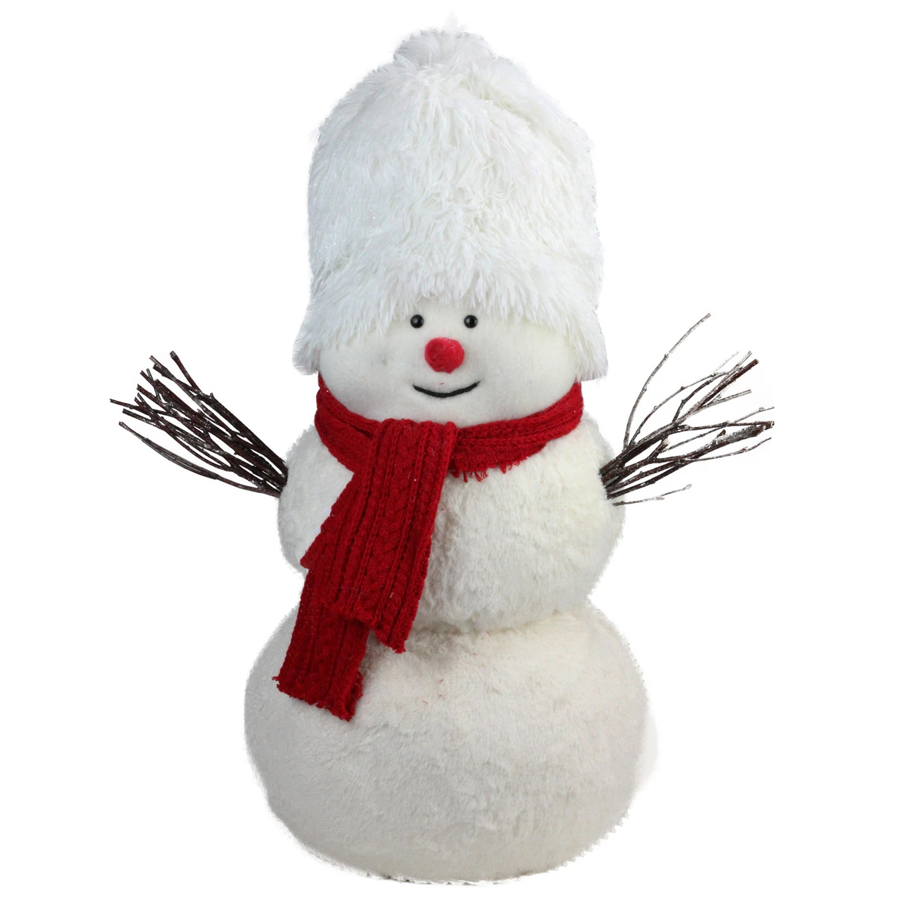 Northlight 24.5" Red And White Snowman With Scarf Christmas Tabletop Decor 3 Northlight 24.5" Red And White Snowman With Scarf Christmas Tabletop Decor