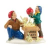 Department 56 2.75" Blue And Green Son And Father Helper Christmas Figurine