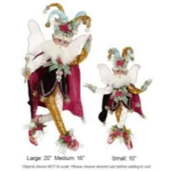 Mark Roberts Red And White Harlequin Christmas Fairy- Medium 16" -Ornaments Store mark20roberts2051 97206 02 59884.1599267577