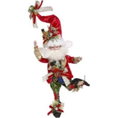 Mark Roberts Santa Red And White Claus Collectible Christmas Fairy - Medium 19" 4 Mark Roberts Santa Red And White Claus Collectible Christmas Fairy - Medium 19" - Image 2