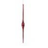 Melrose 18" Red And Silver Spiral Glass Icicle Christmas Ornament -Ornaments Store melrose 48487b 96819.1588362094