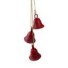 Melrose Set Of 3 Red Country Rustic Bells In Twine Christmas Decoration 14.75" -Ornaments Store melrose 68850 29873.1588396604