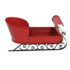 Melrose 30" Red And Black Rustic Winter Christmas Sleigh Decor - 32920424 -Ornaments Store melrose 69506 35962.1587644956