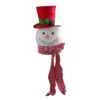 Melrose 14.5" Red And White Snowman Head Christmas Tabletop Decor -Ornaments Store melrose 77377 12516.1588406237