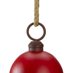 Melrose 9.5" Red And Bronze Vintage Inspired Christmas Sleigh Bell - 33879623 -Ornaments Store melrose 77534 2 76973.1588355104