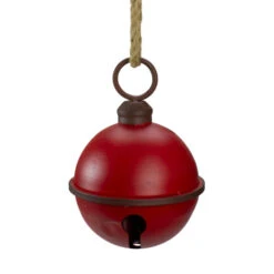 Melrose 9.5" Red And Bronze Vintage Inspired Christmas Sleigh Bell - 33879623