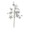 24" White Glittered Sparkling Stars Artificial Christmas Spray 1 24" White Glittered Sparkling Stars Artificial Christmas Spray -Ornaments Store midwest 156855 67255.1588415629