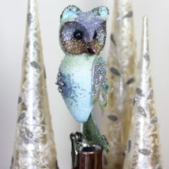Melrose 10" Green Glittered And Sequined Owl Clip On Christmas Ornament 9 Melrose 10" Green Glittered And Sequined Owl Clip On Christmas Ornament -Ornaments Store mjisvkaj82qoh6hyyle5hkmfkfzncprt 53559.1588344037