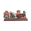 Red And Brown Animated Musical Lighted Santa's Express Decoration