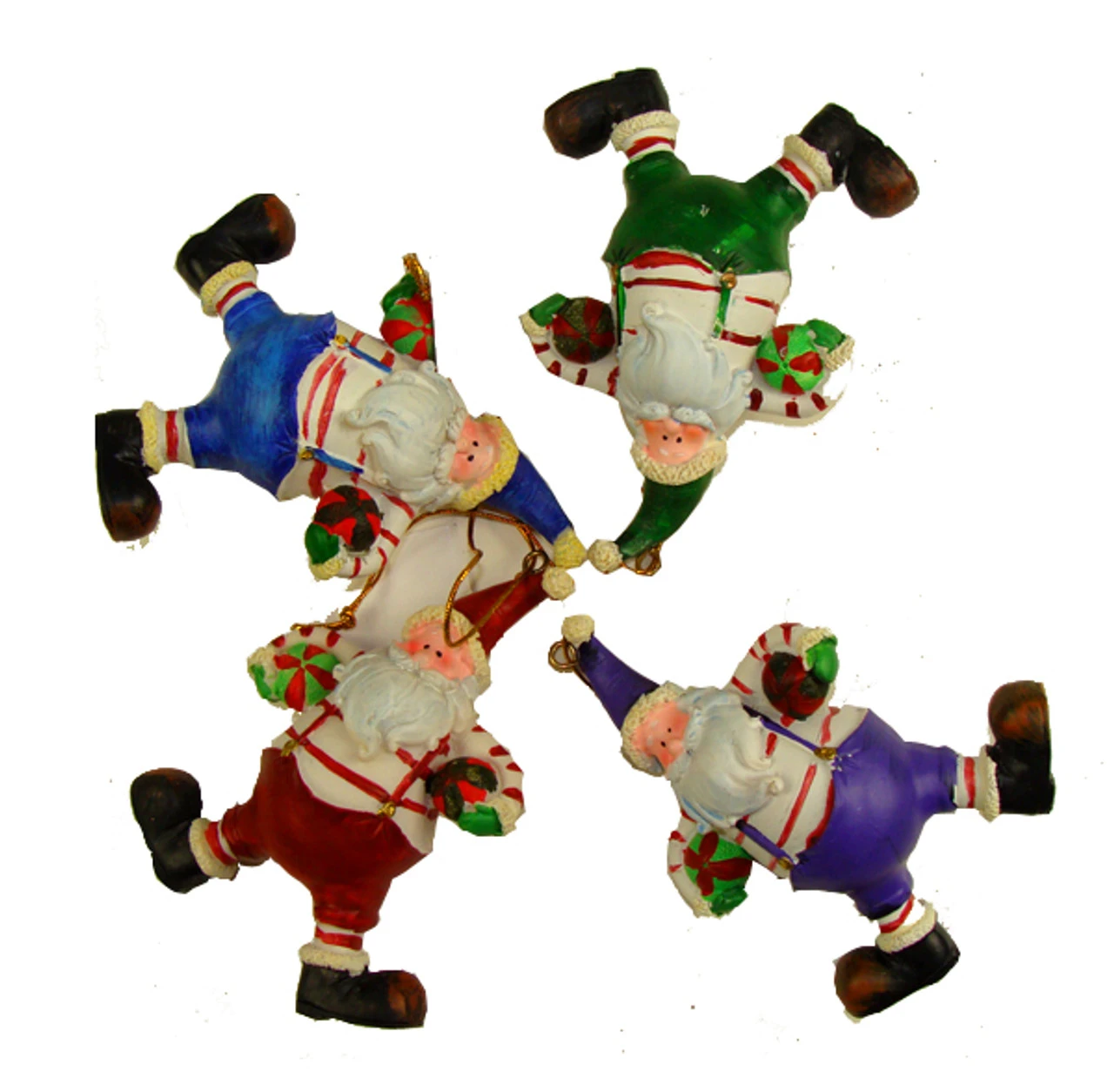 Club Pack Of 72 Santa Claus With Basketballs Christmas Ornaments 4" 3 Club Pack Of 72 Santa Claus With Basketballs Christmas Ornaments 4"