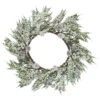 24" White Berries And Pinecones Artificial Christmas Wreath - Unlit -Ornaments Store napco 26056 65393.1588371210