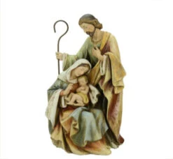 15" Beige And Brown Religious Holy Family Christmas Nativity Figurine -Ornaments Store napco 46011 3 79599.1599268855