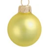 40ct Yellow Matte Glass Christmas Ball Ornaments 1.25" (30mm) -Ornaments Store nchqkbiyfgjzerv60tdrkb1284jsemxz 57817.1588358708