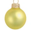12ct Soft Yellow Glass Matte Finish Christmas Ball Ornaments 2.75" (70mm) 2 12ct Soft Yellow Glass Matte Finish Christmas Ball Ornaments 2.75" (70mm) -Ornaments Store nchqkbiyfgjzerv60tdrkb1284jsemxz 81279.1664379666