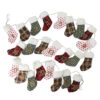 Northlight 8' X 1" White And Red Stocking Artificial Christmas Garland - Unlit -Ornaments Store nk1quvvcccjatrjkdyog6z64asvnj90b 67687.1588371288
