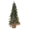 Northlight 20" Downswpt Glittered Pine Tree In Burlap Base - Unlit -Ornaments Store nl00990 updated 68459.1652460377