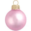 8ct Pale Pink Matte Glass Christmas Ball Ornaments 3.25" (80mm) -Ornaments Store nmcbvxsaezgqxmahvbltnl3vzc3h0ewm 43749.1588371149