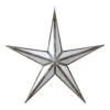 Northlight 11" White And Silver Mirrored 5-Point Star Christmas Ornament 1 Northlight 11" White And Silver Mirrored 5-Point Star Christmas Ornament -Ornaments Store northlight20nl00161 1 49080.1608349967
