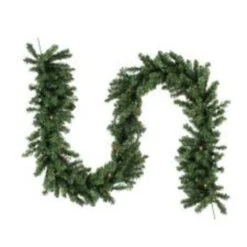 Northlight 9' X 10" Green Pre-Lit Battery Operated LED Pine Artificial Christmas Garland - Multi Lights -Ornaments Store northlight20v15824 03 74970.1665611639