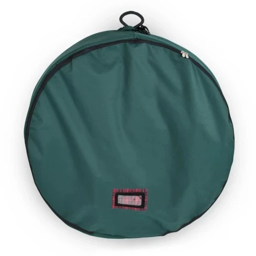 Northlight 36" Christmas Wreath Protective Storage Bag With Removable Direct Suspend Handle 3 Northlight 36" Christmas Wreath Protective Storage Bag With Removable Direct Suspend Handle