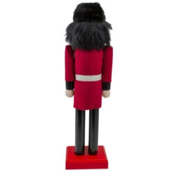 14" Red And Black Royal Guard Christmas Nutcracker Soldier With Rifle -Ornaments Store northlight 97157 2 82016.1664990623
