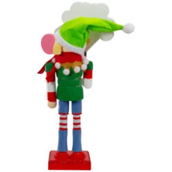 Northlight 11" Tootsie Roll Charms Blow Pop Wooden Christmas Elf Figure -Ornaments Store northlight 97171 3 updated 54114.1621015370