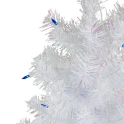 Northlight 3' Pre-Lit White Pine Slim Artificial Christmas Tree - Blue Lights -Ornaments Store northlight b03898 2 55829.1665611926