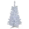 Northlight 3' Pre-Lit White Pine Slim Artificial Christmas Tree - Blue Lights 2 Northlight 3' Pre-Lit White Pine Slim Artificial Christmas Tree - Blue Lights -Ornaments Store northlight b03898 41610.1665611926