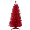 Northlight 4' Pre-Lit Slim Red Artificial Christmas Tree - Clear Lights 1 Northlight 4' Pre-Lit Slim Red Artificial Christmas Tree - Clear Lights -Ornaments Store northlight b83508 05352.1611155804